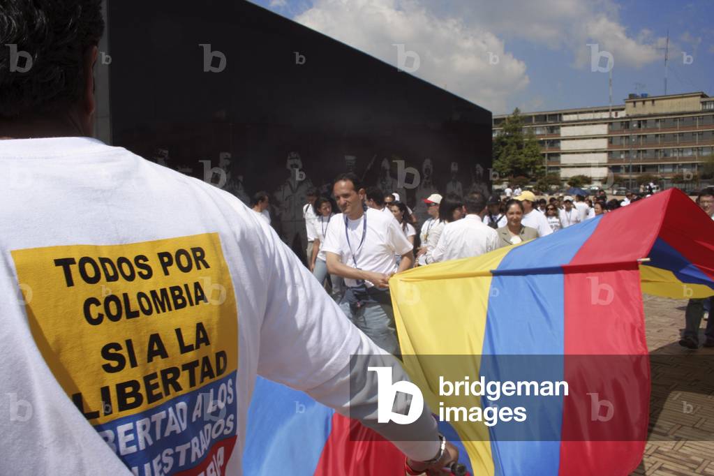 "Colombia Anti Farc Demonstration (foto)" di Marc Charuel