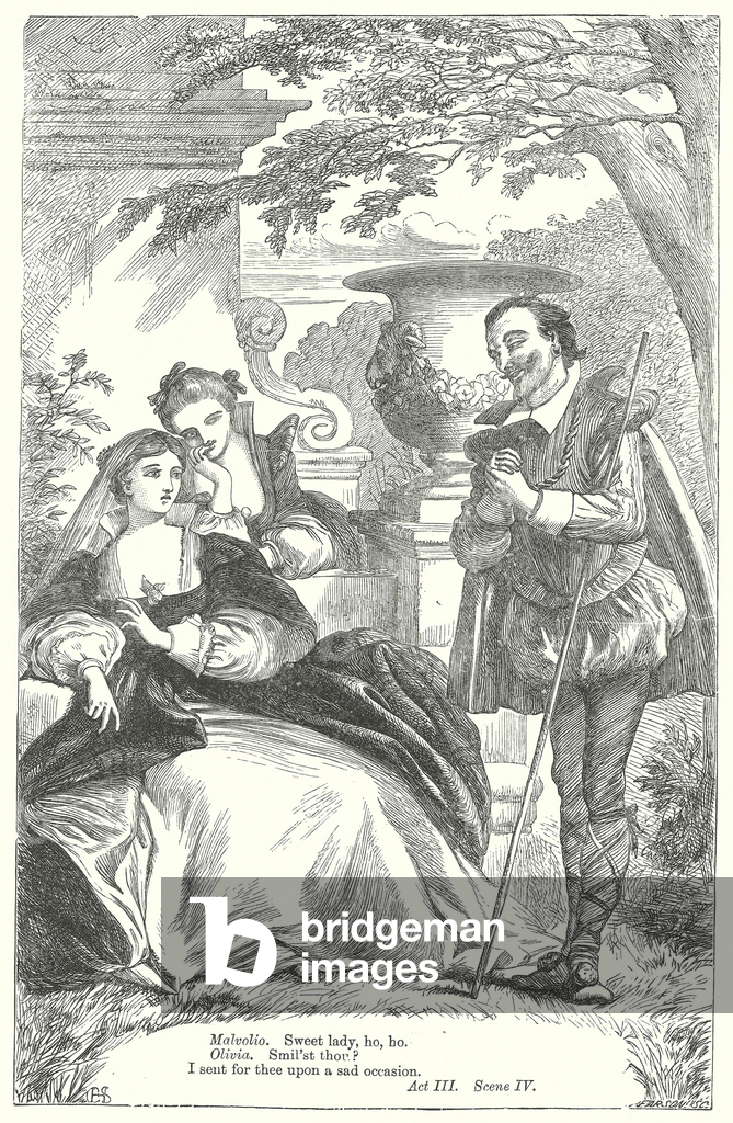 Image de Gravure représentant La Nuit des Rois (gravure) 1801 par Henry Courtney Selous