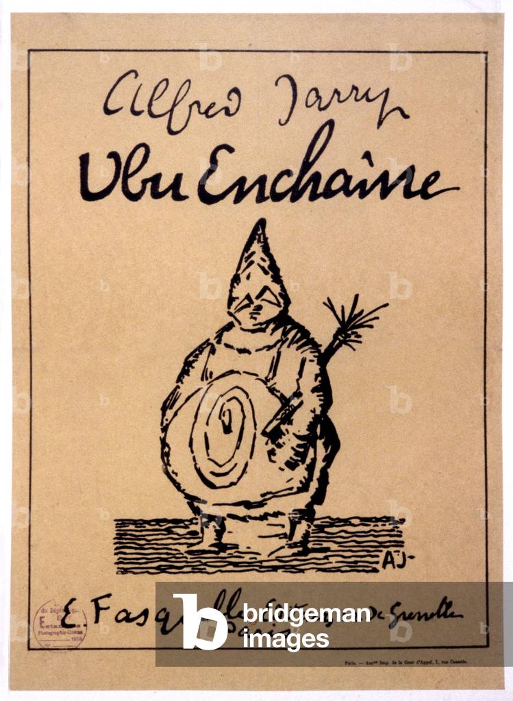 Ubu in Ketten, 1900 (Druck)