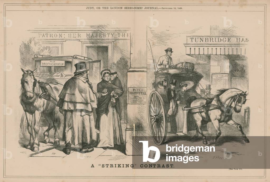 Ein auffallender Kontrast (Gravur)