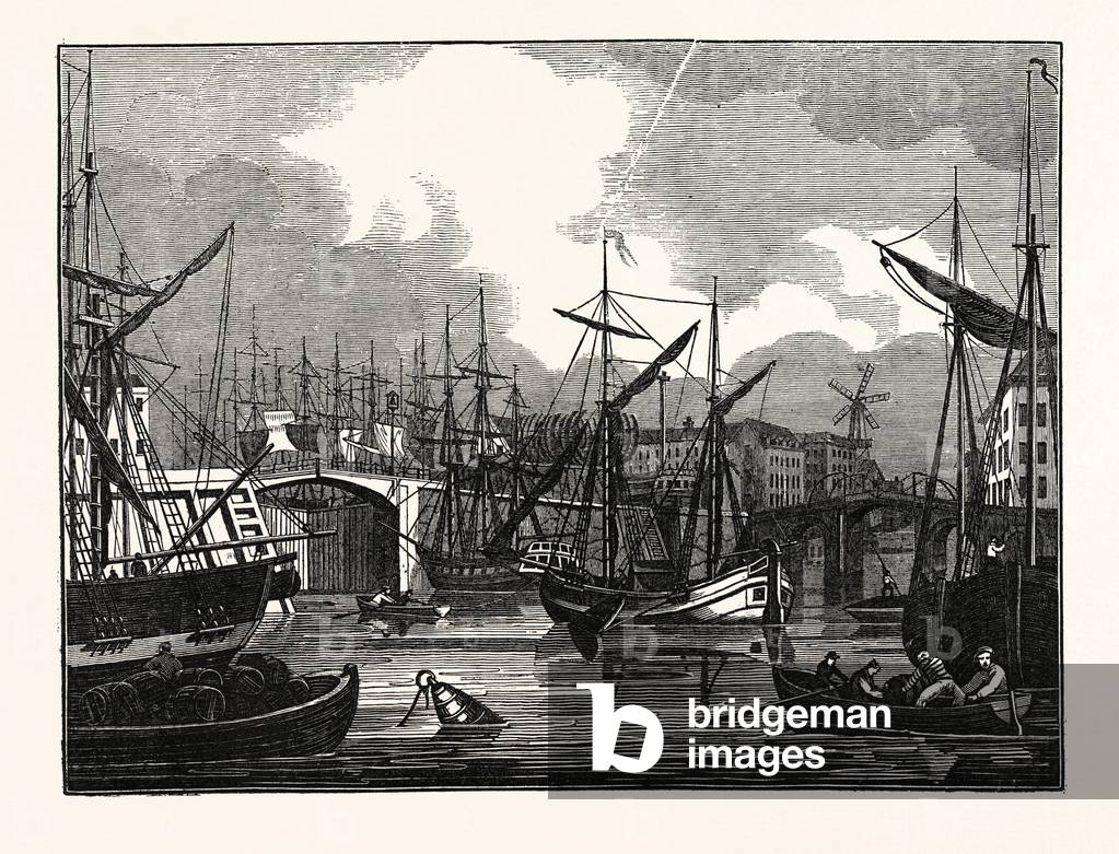 Bild von Gravur "Hull", b/w