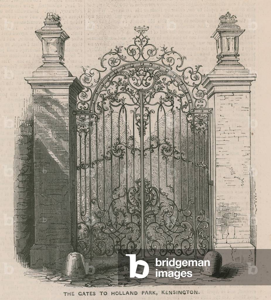 Les portes de Holland Park par English School