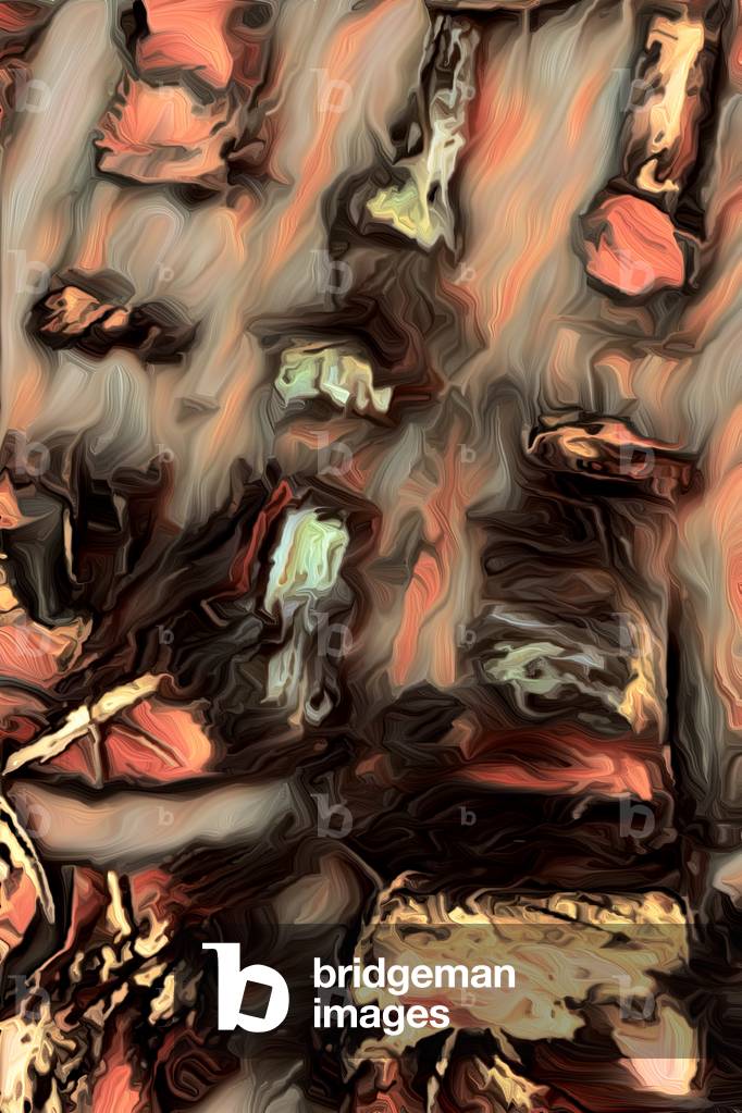 Linee di alberi, 2021 (digitale)