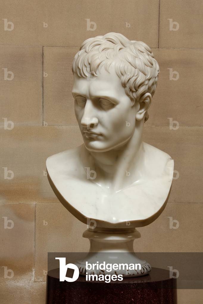 Bild von Skulptur "Napoleon Bonaparte" 1803 von Antonio Canova