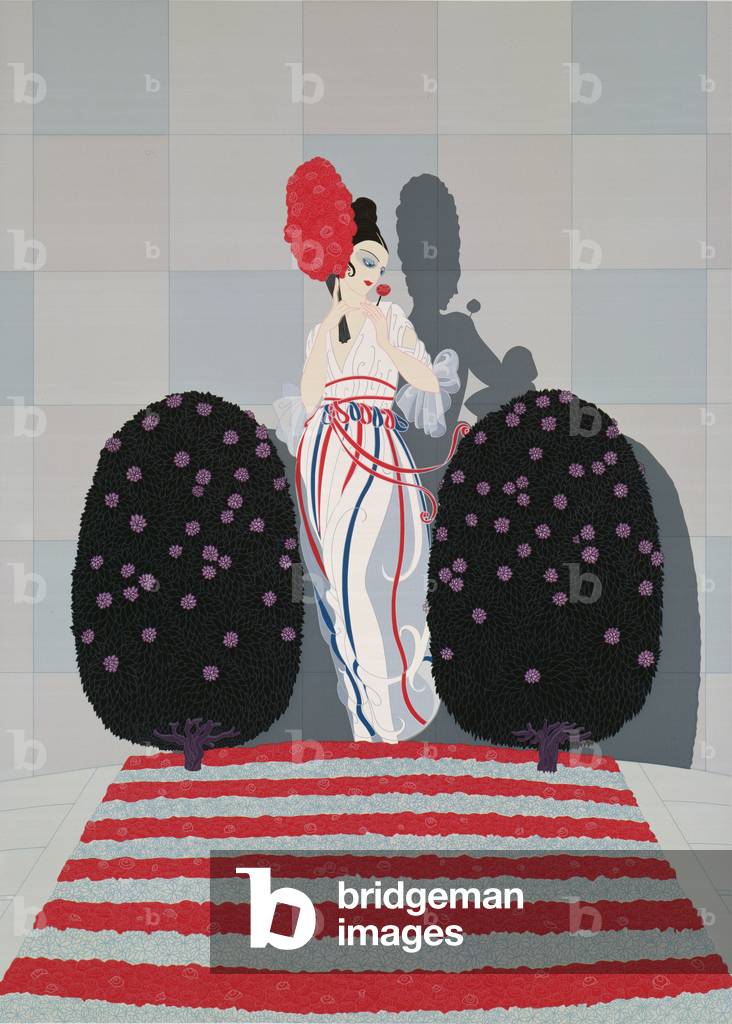 Immagine di Stampa "Lafayette" 1979 di Erte