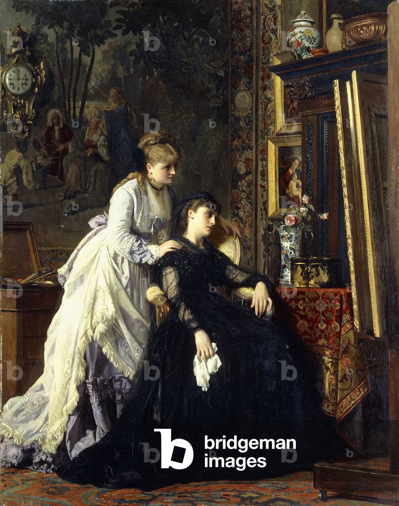 Erinnerungen, (Öl auf Platte)