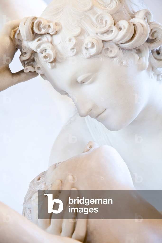 Bild von Skulptur "Von der Liebe wiederbelebte Psyche" 1796 von Antonio Canova