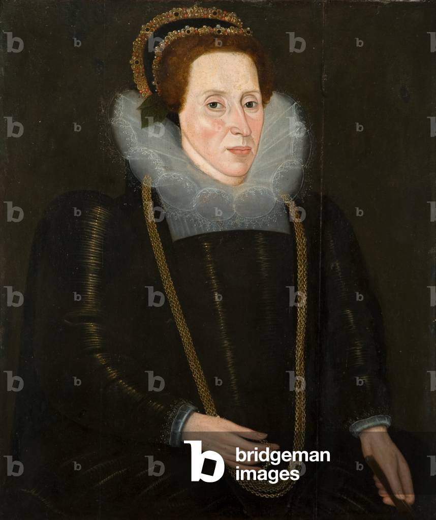 Ritratto di signora (olio su tavola)