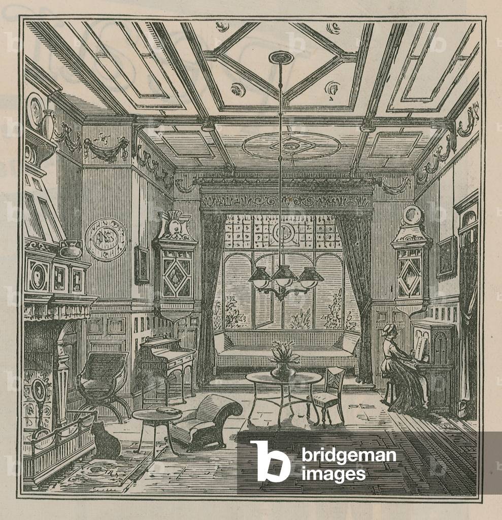Messrs Howard and Sons Furniture (engraving)