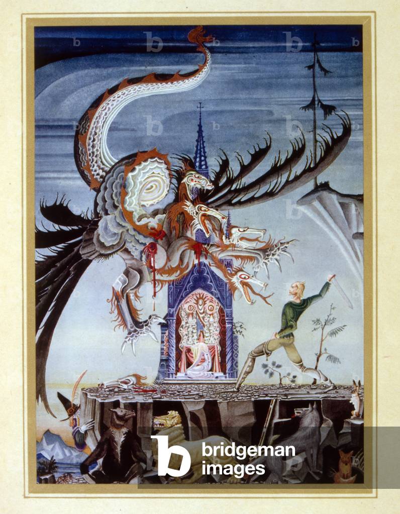 Immagine di Libro "Il drago a sette teste" di Kay Nielsen