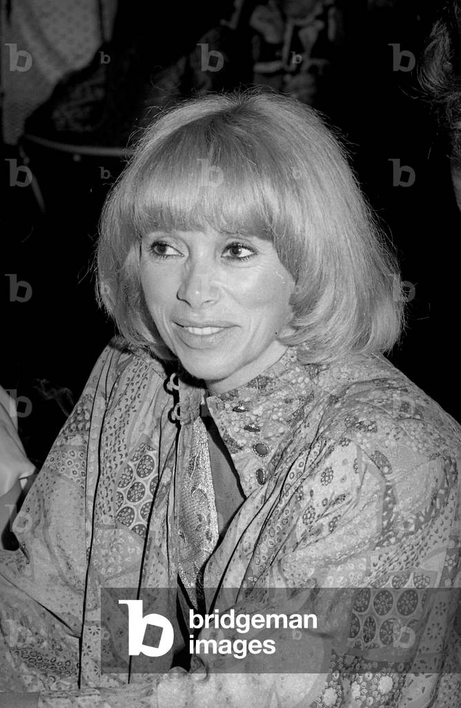 Image of Photography depicting Mireille Darc by Louis Monier, b/w
