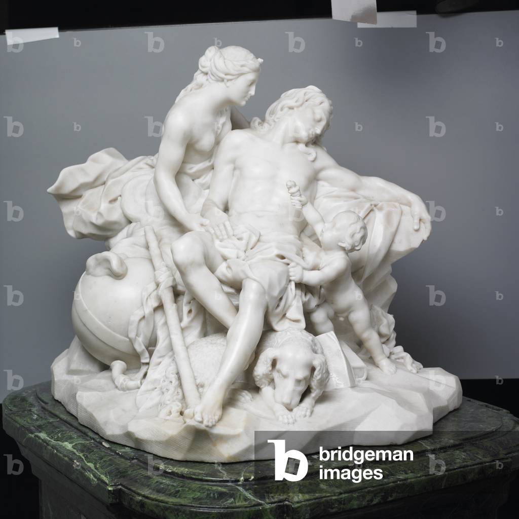 Bild von Skulptur "Diana und Endymion" 1752 von Joseph the Younger Plura