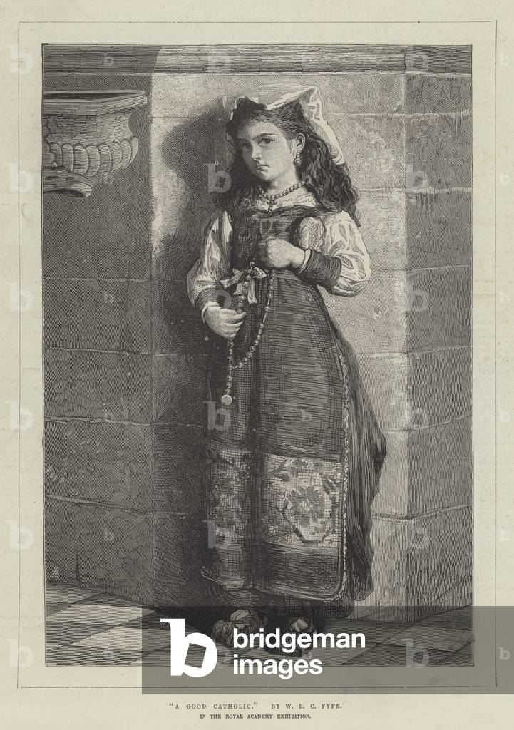 Un buon cattolico (incisione)