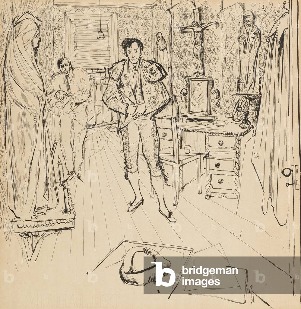 Der Matador (Stift & Tinte auf Papier)