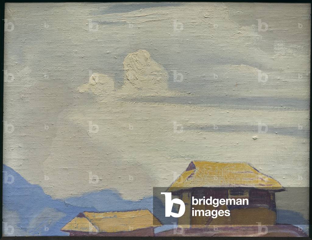 "Monastero di Talung" 1928 di Nicholas Roerich