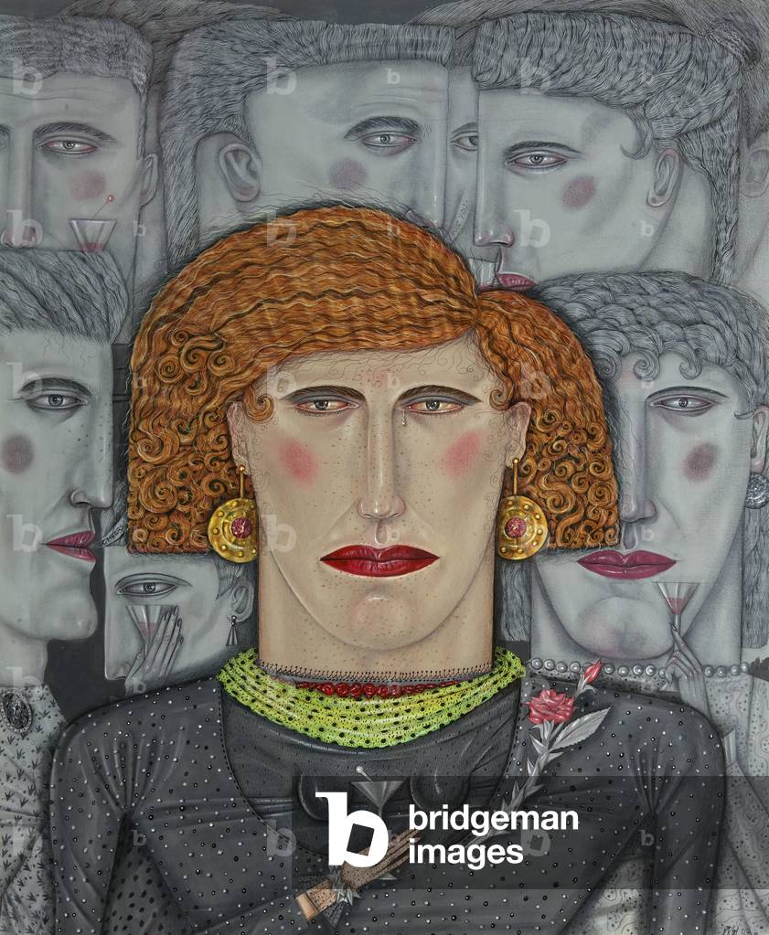 Immagine di Disegno "Solitudine" 1983 di Janet	(b.1952) Woolley