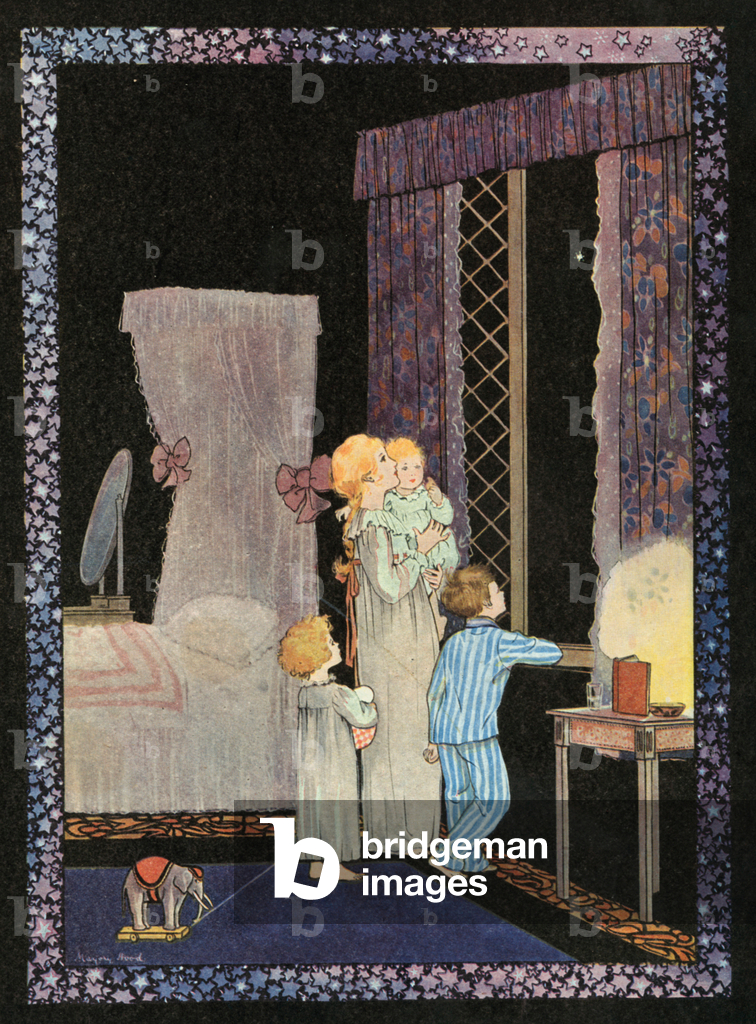 Twinkle Twinkle Little Star (litografia a colori)