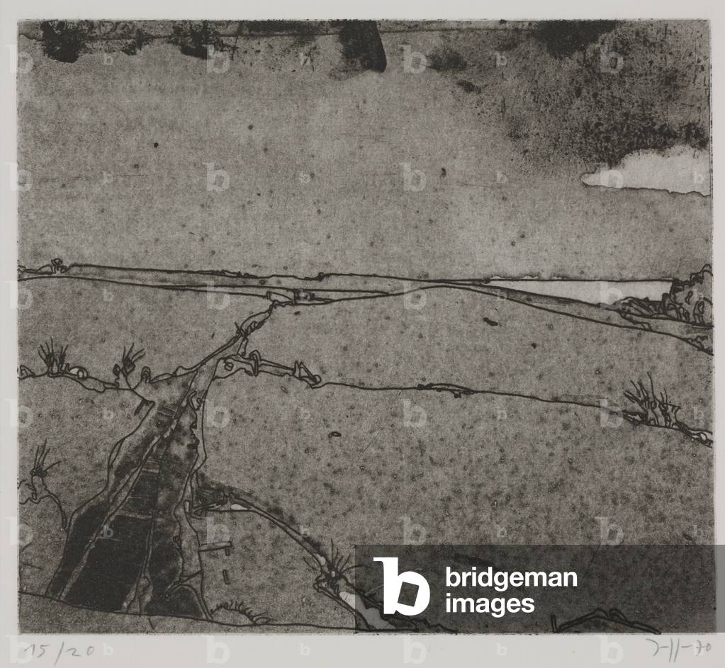 Landschaften, o Paesaggi, 1970 (incisione)