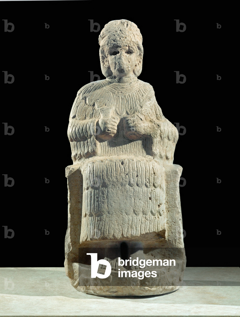 Statue of the goddess Narundi, part of the statuary ordered by king Puzur-Inshushinak of Ur-Nammu …