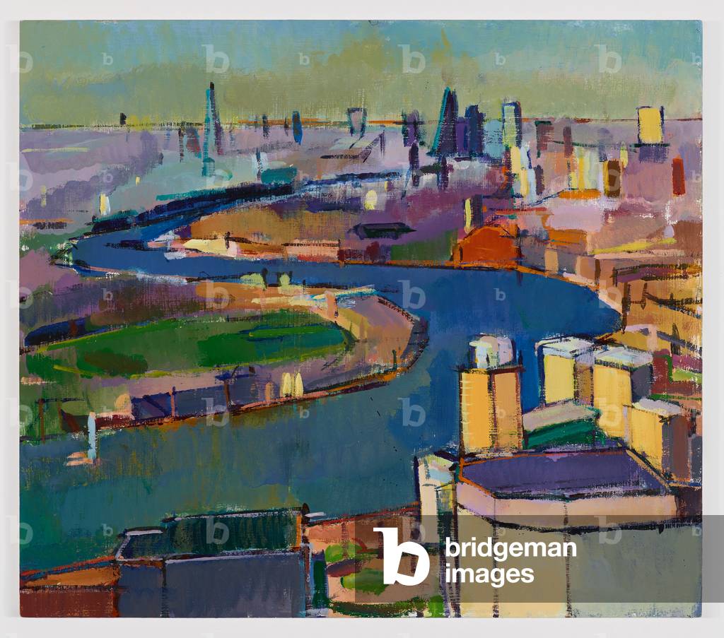 "Tamigi dal livello 39" 2015 di Daniel Preece