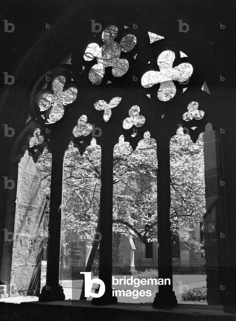 Image of Photography depicting At spa resort Bad Nauheim, b/w