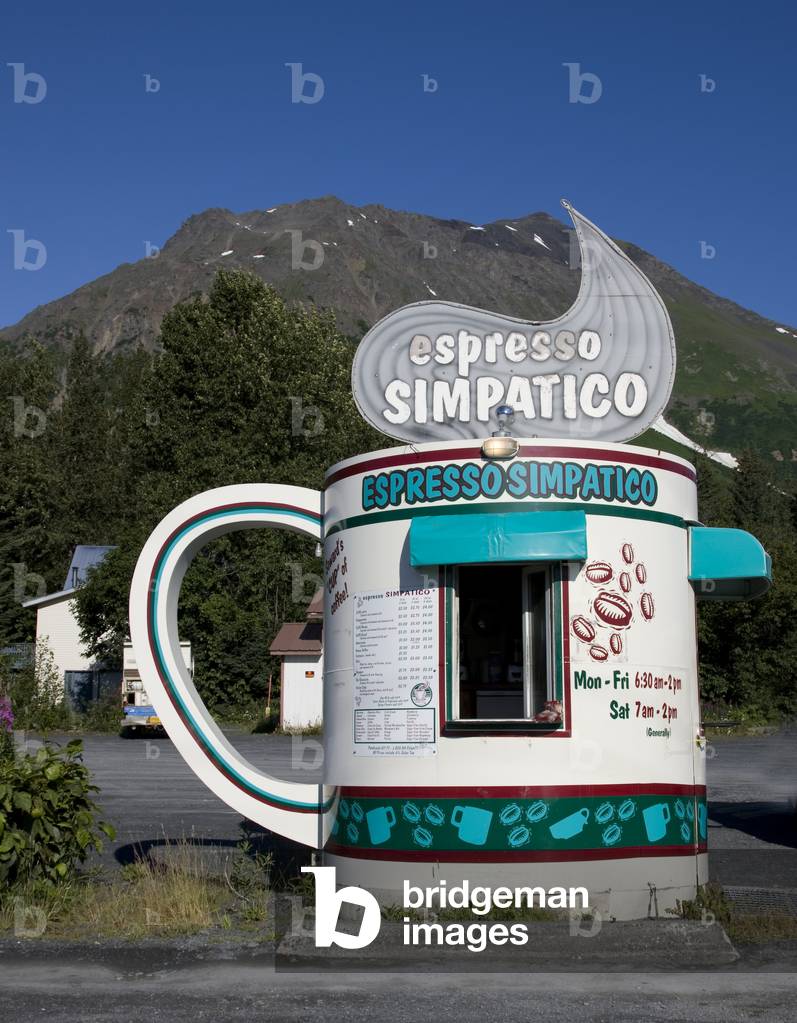 Espresso Simpatico Coffee Shop, Seward, Alaska 2006 (photo)
