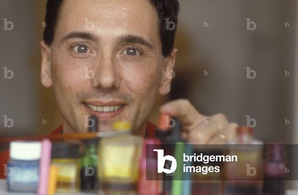 Image of Photography depicting Pablo Echaurren 1985 by Marcello Mencarini
