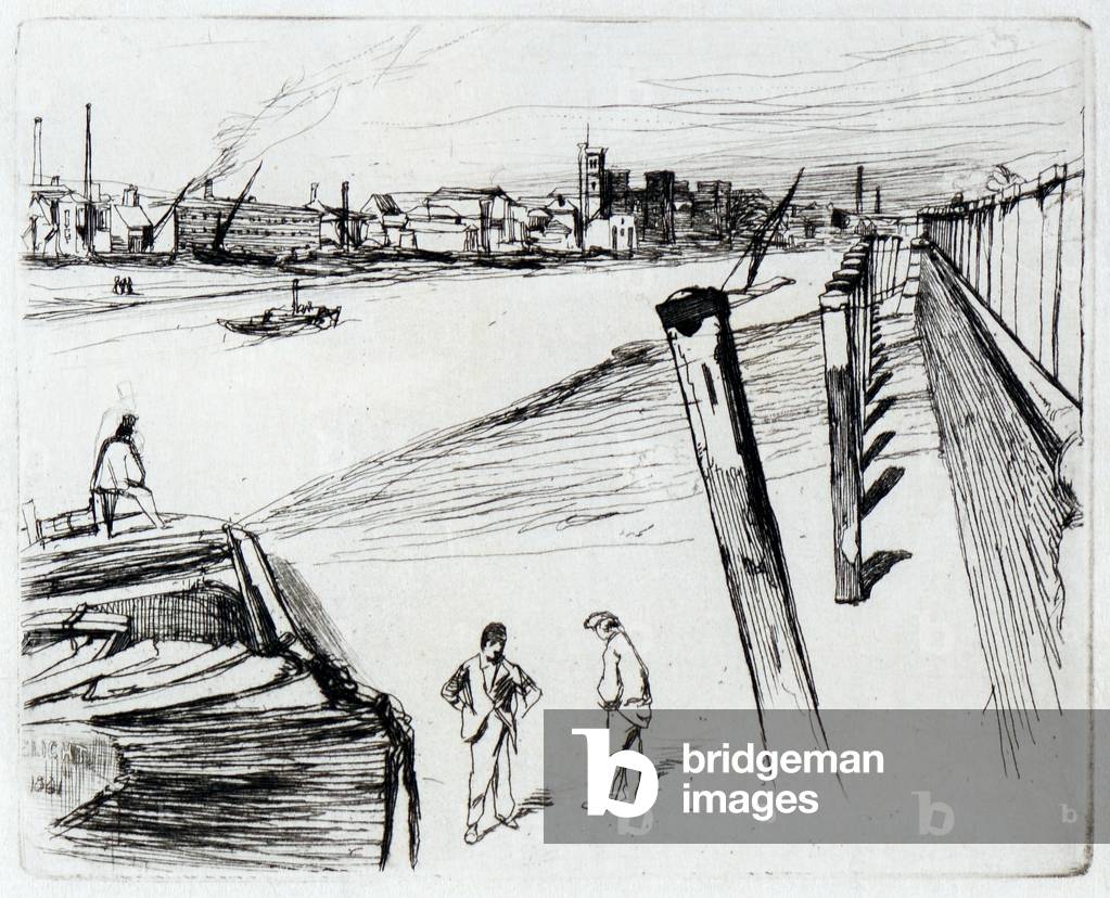 Millbank, 1861 (acquaforte)