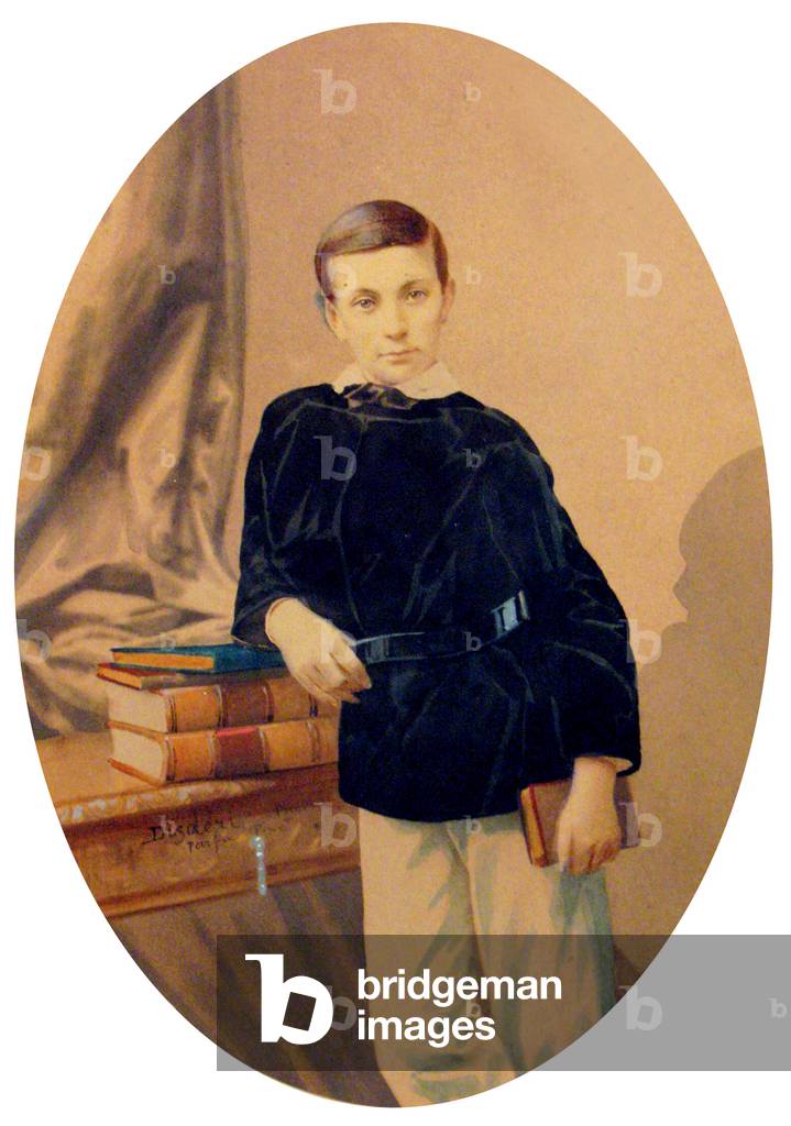 Immagine di Fotografia "Principe Alberto I di Monaco" 1860 di Andre Adolphe Eugene Disderi