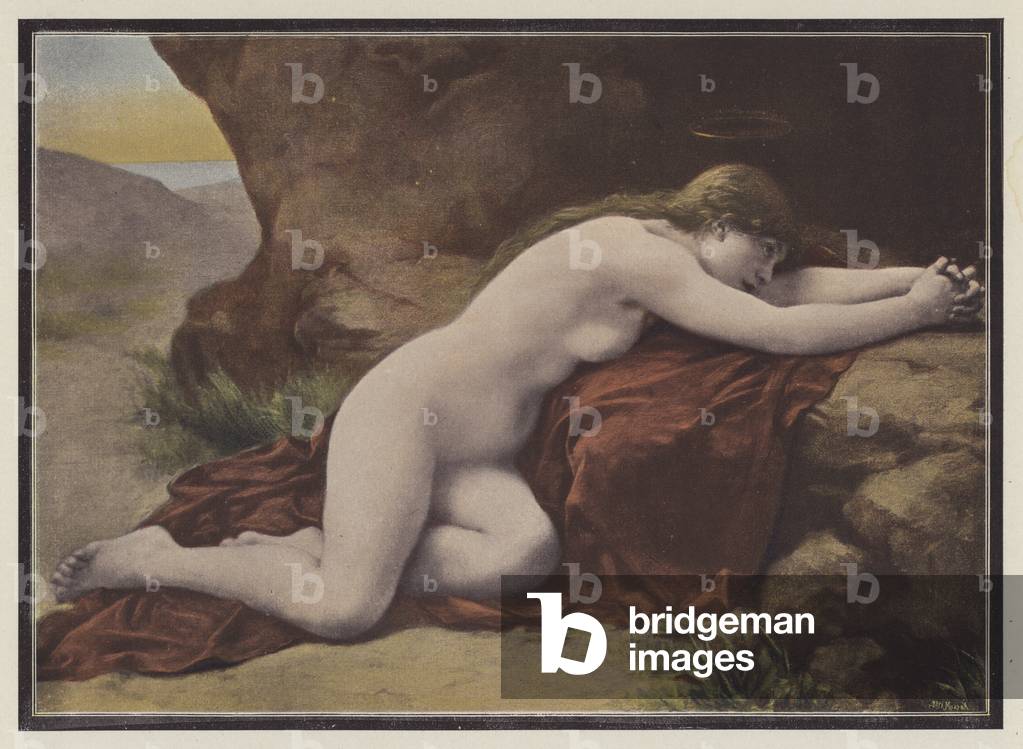 Mary Magdalene (lito a colori)