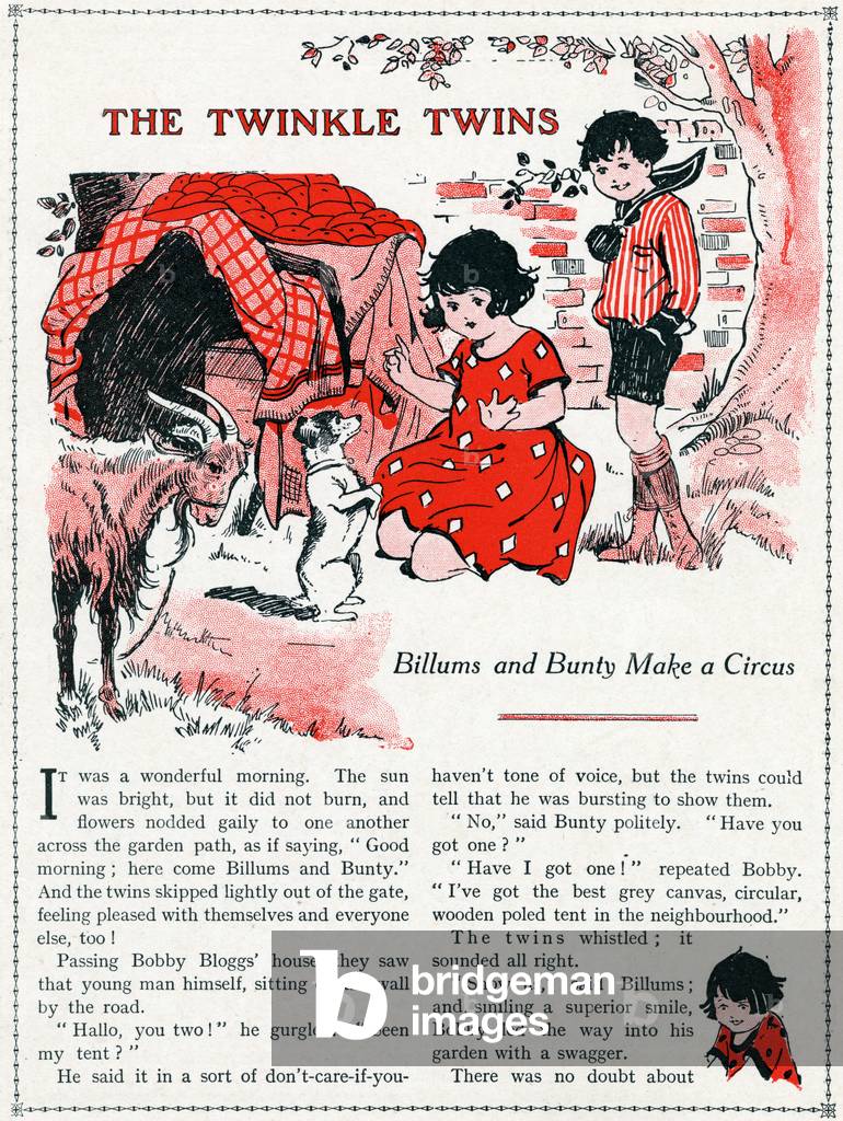 Enfants jouant avec des animaux