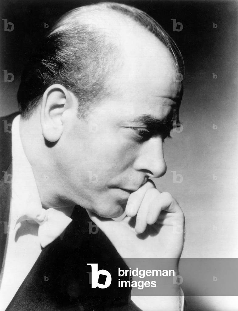 Eugene Ormandy portrait by Unknown photographer, b/w