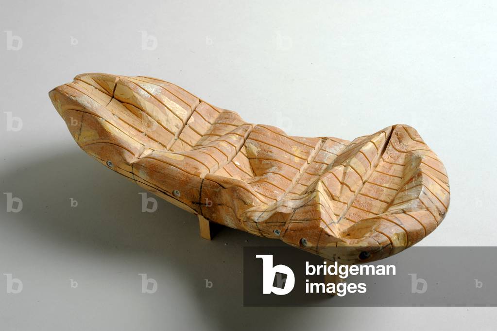 Maquette per Almost Beautiful, 1994 (MDF & matita)