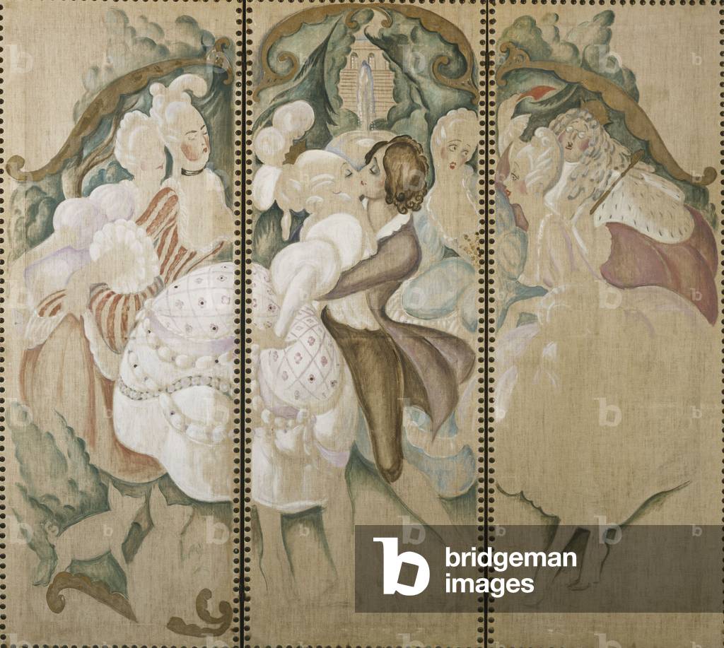 il maialino e il principessa, (olio su tela)