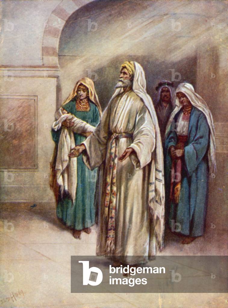 "Il Benedictus (lito a colori)" 1901 di Evelyn Stuart Hardy