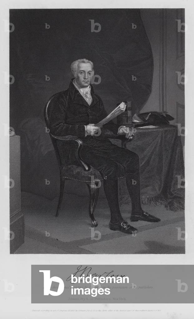 "Joel Barlow (Gravur)" von Alonzo Chappel