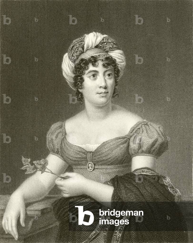 Madame de Stael, XIX secolo (incisione)