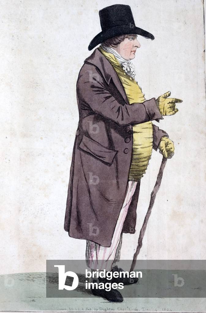 Image of Engraving depicting John Townsend by Robert the younger Dighton