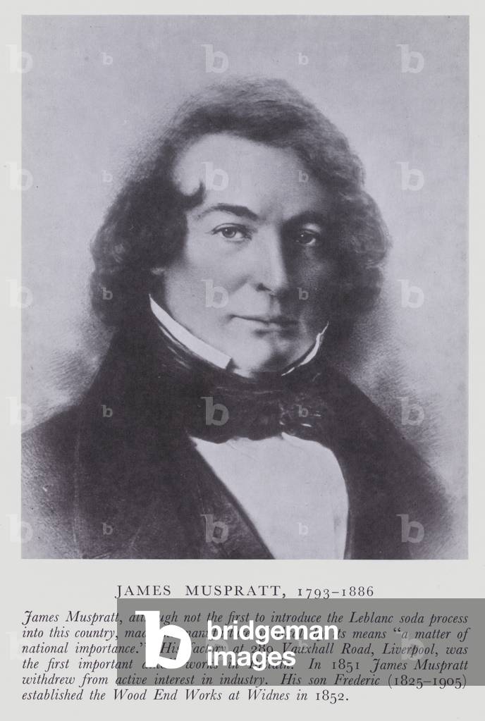 Image of Print depicting James Muspratt (litho) by English Artist