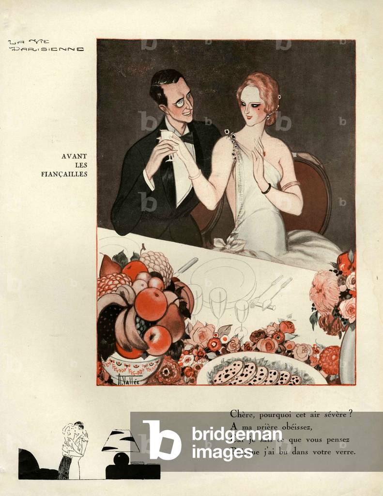 La Vie Parisienne, lastra di rivista, Francia, anni '30 (stampa)