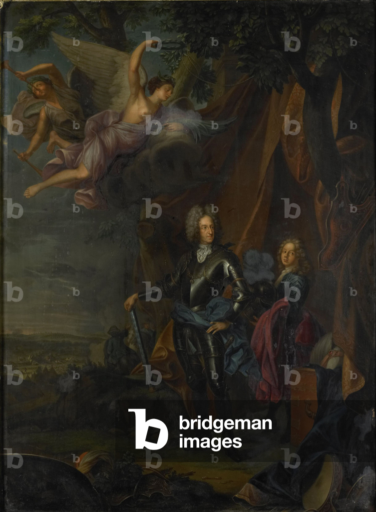 Bild von Gemälde "Porträt von Maximilian II" 1710 von Joseph Vivien