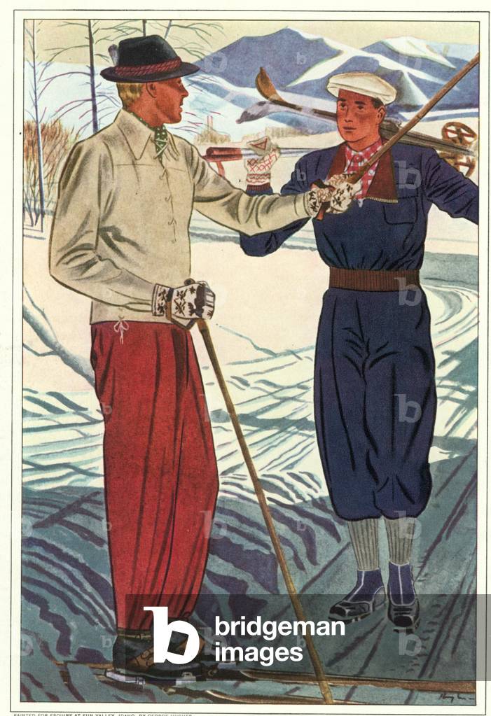 Image de Estampe représentant Esquire Magazine 1930