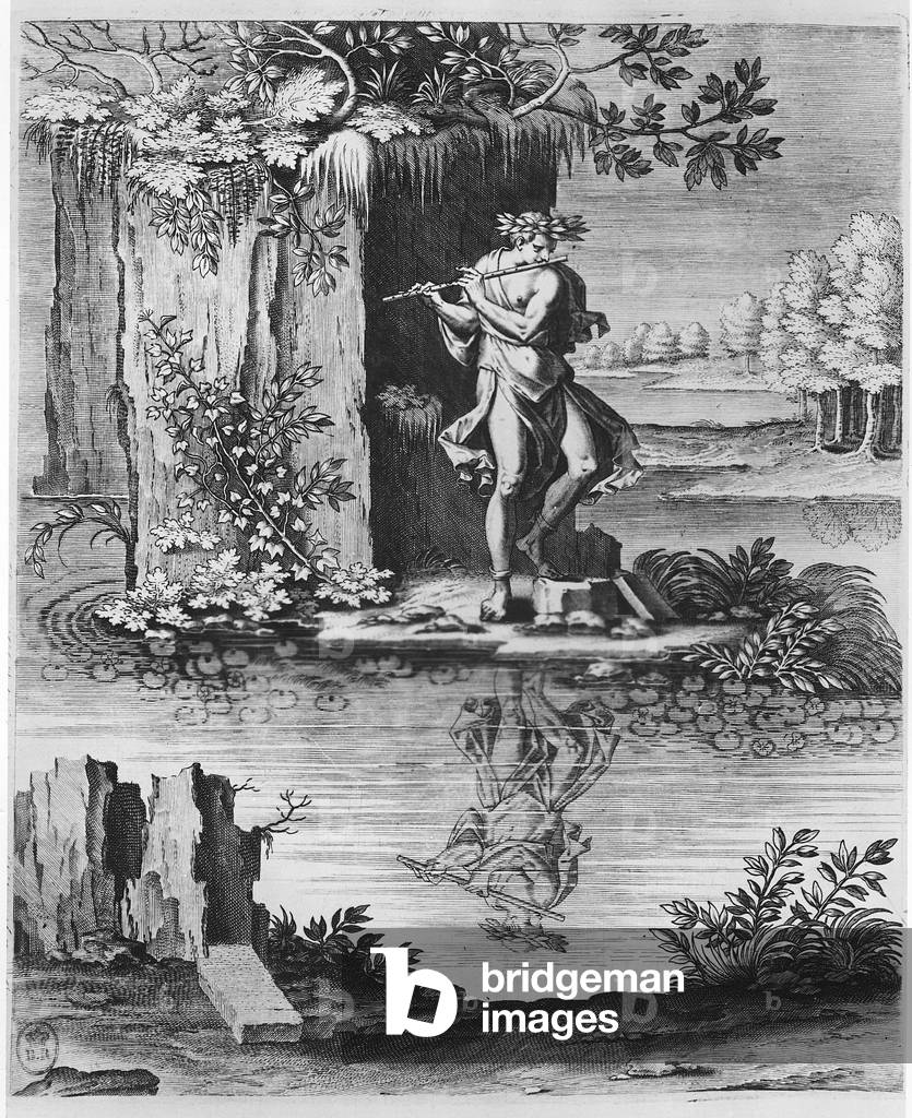 'Olympus', plate from 'Les Images ou Paintings de Platte Painting des Deux Philostrates', by Blaise de Vigenèr