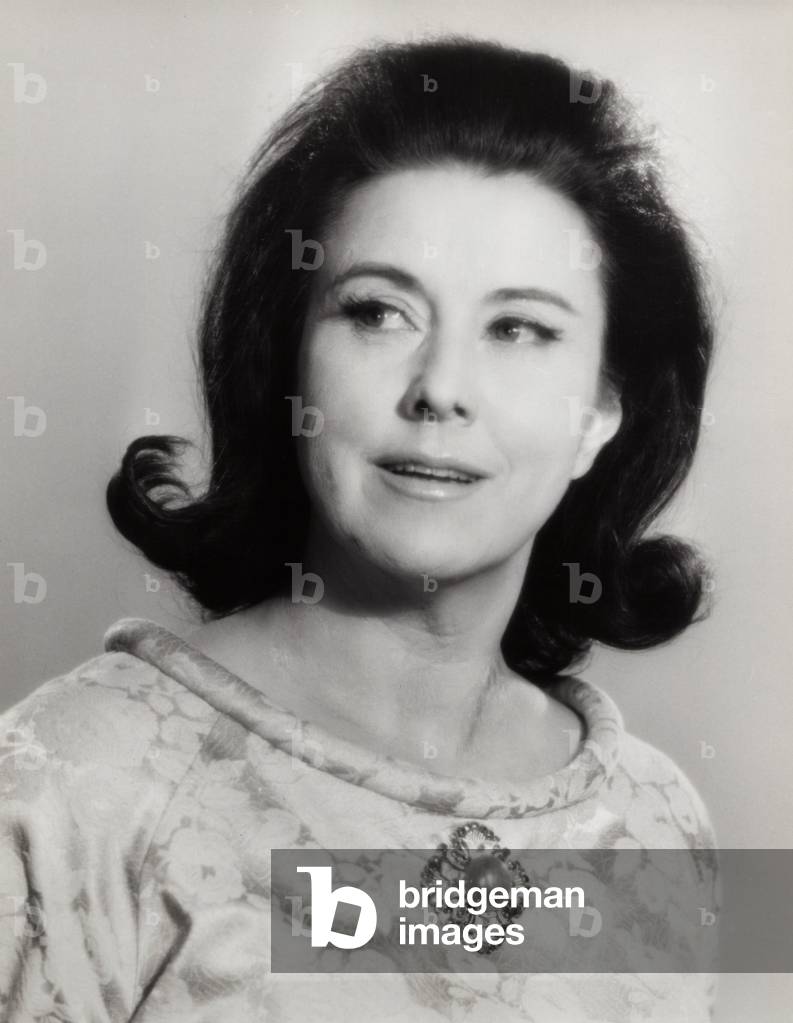 "Cantante lirica svizzera Lisa della Casa" 1965