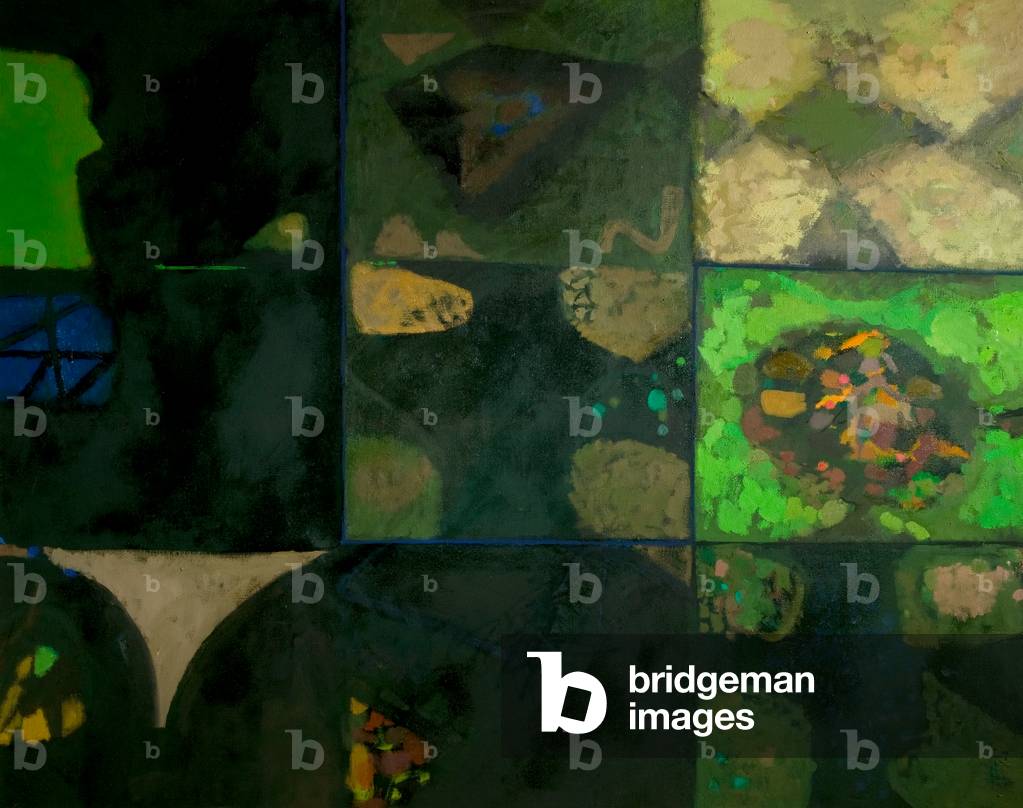 Terrace, 1982-1983 (Öl auf Leinwand)