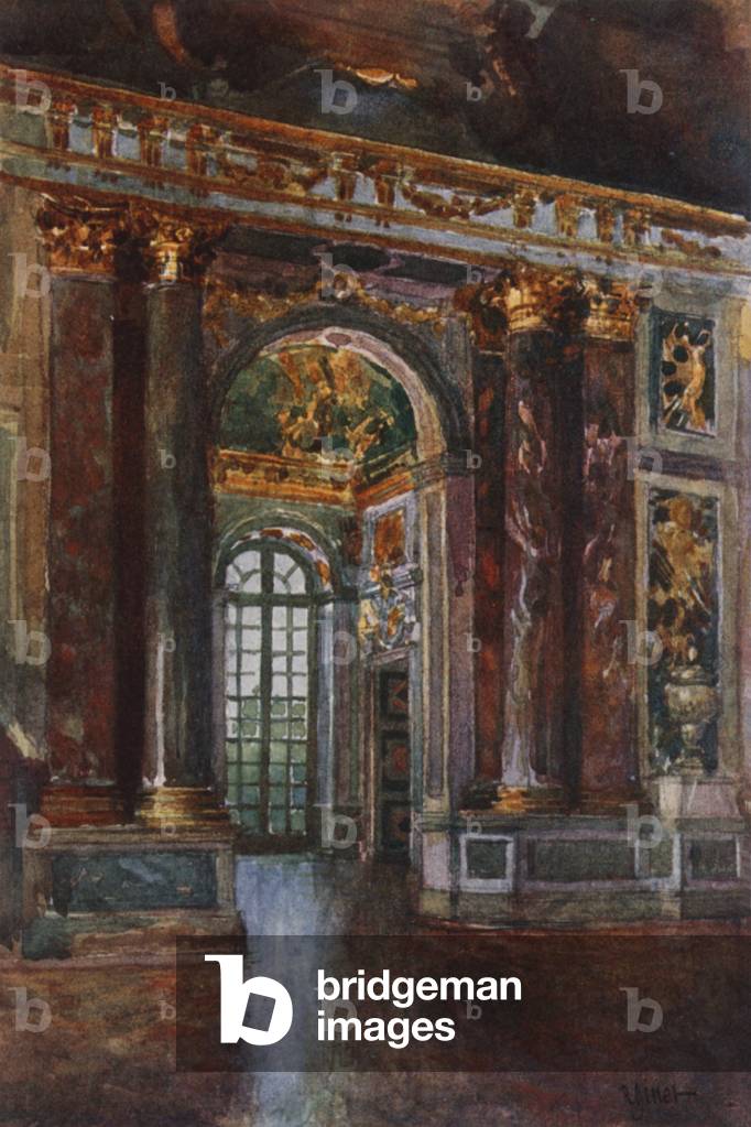 Archway à la Galerie des Glaces par Rene Binet