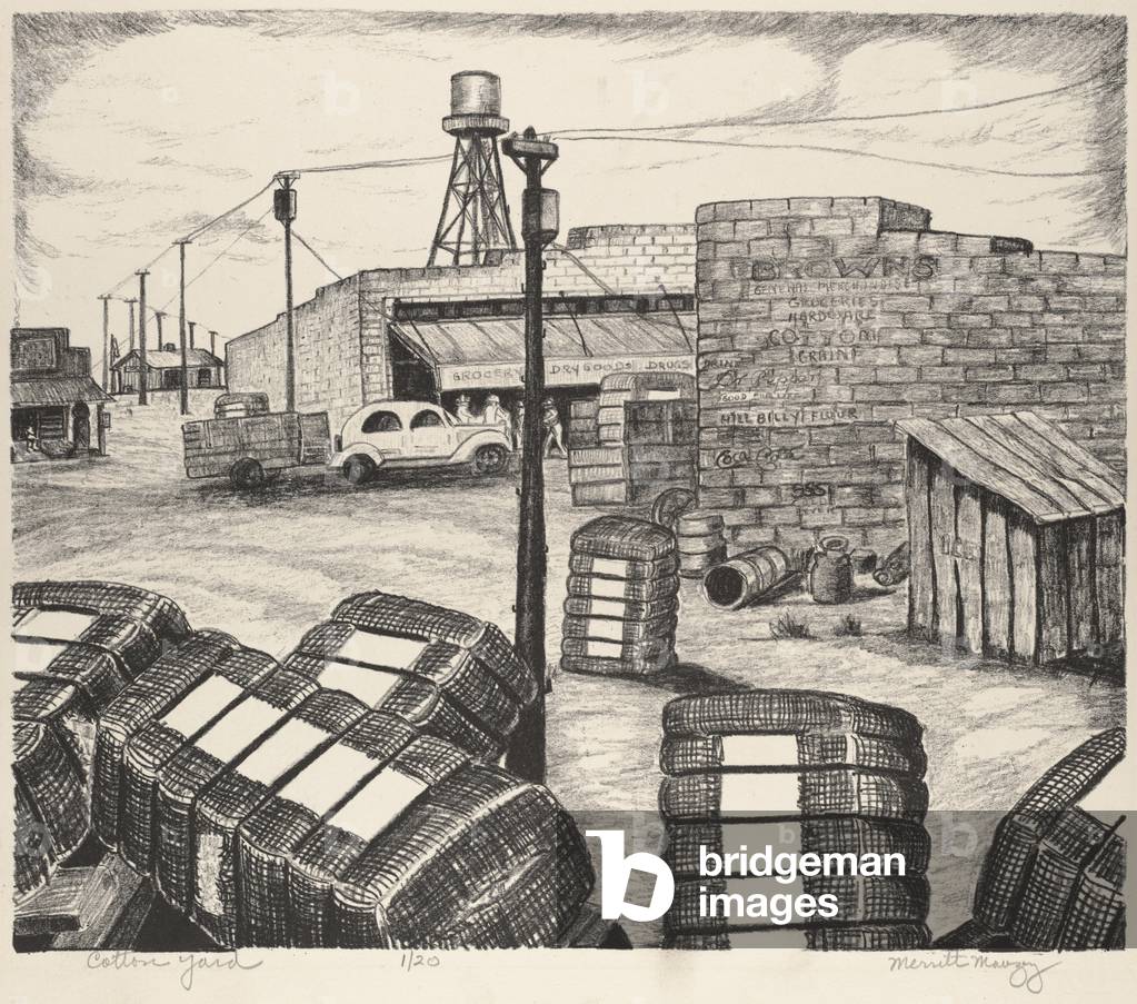 Cotton Yard (Litho)