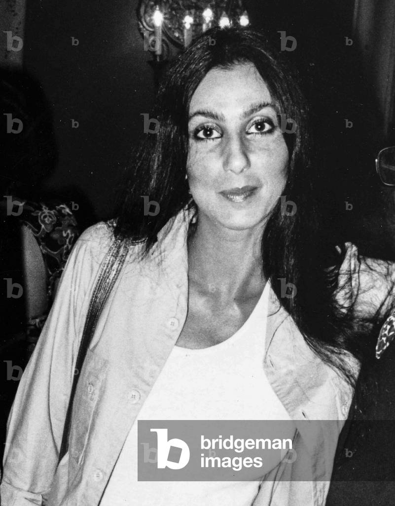 Cher, 1960er Jahre (s/w-Foto)