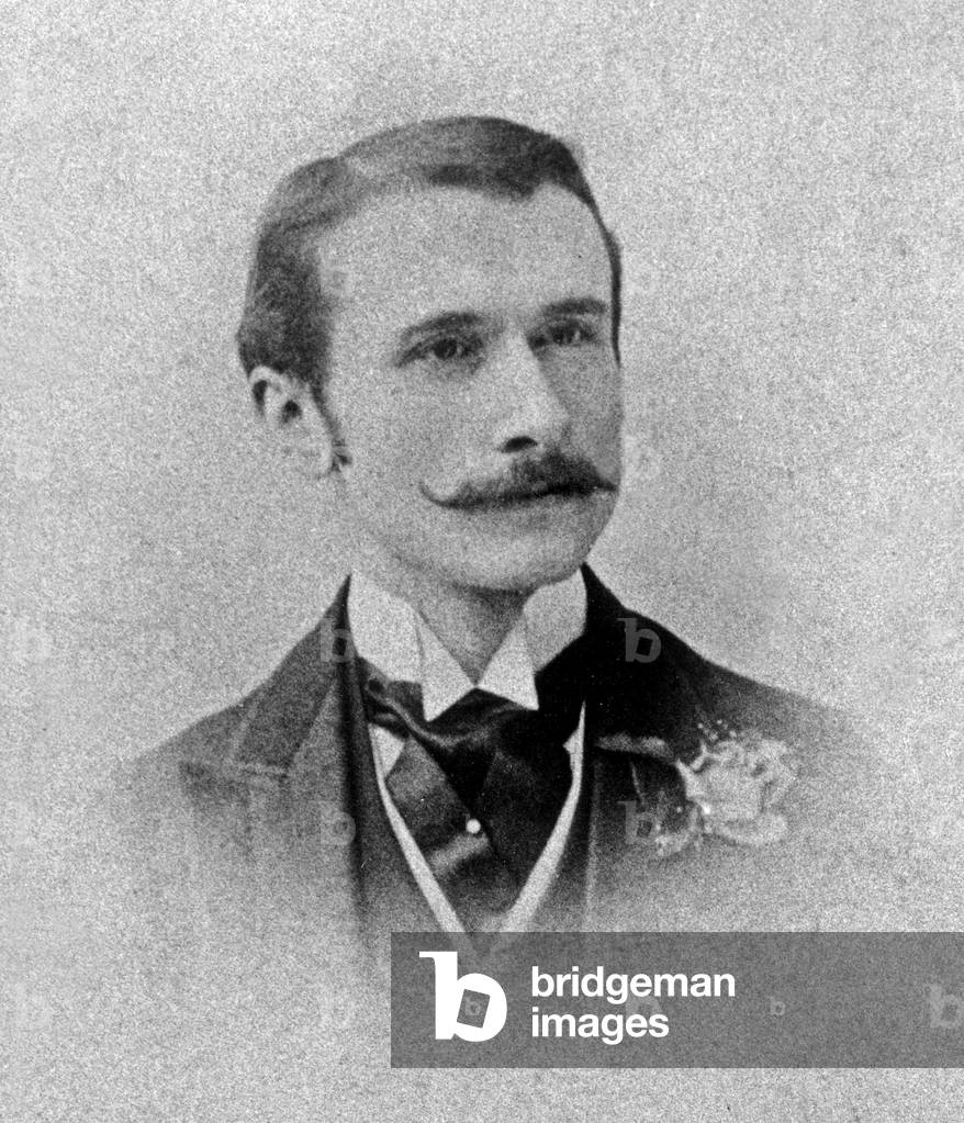 Edmond Rostand (1868-1918) Scrittore francese, c; 1895, foto di Numa Blanc