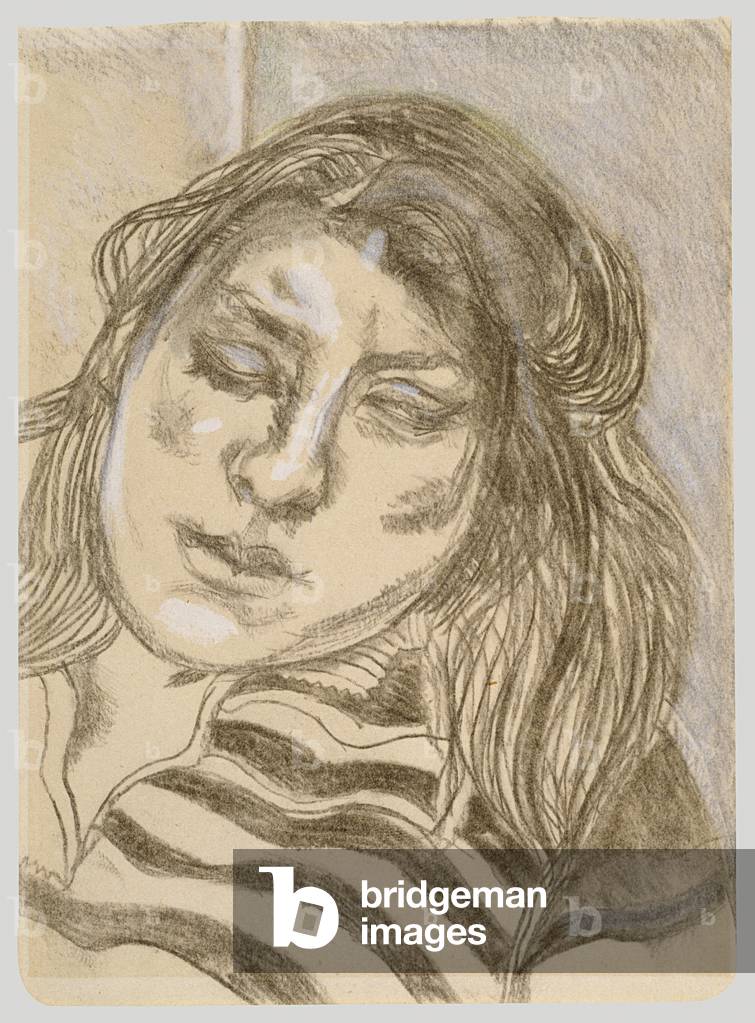 Disegno di Ib, c.1989 (carboncino & pastello su carta)